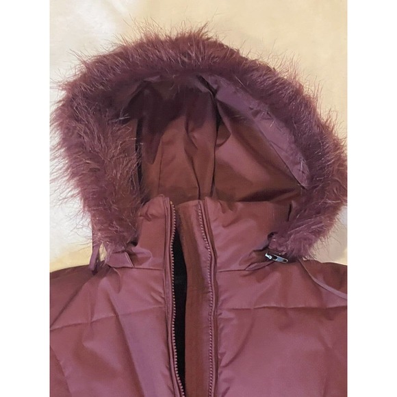 Geneology Fashion DNA Womens Hooded Puffer Coat Jacket Size Small - Picture 3 of 9